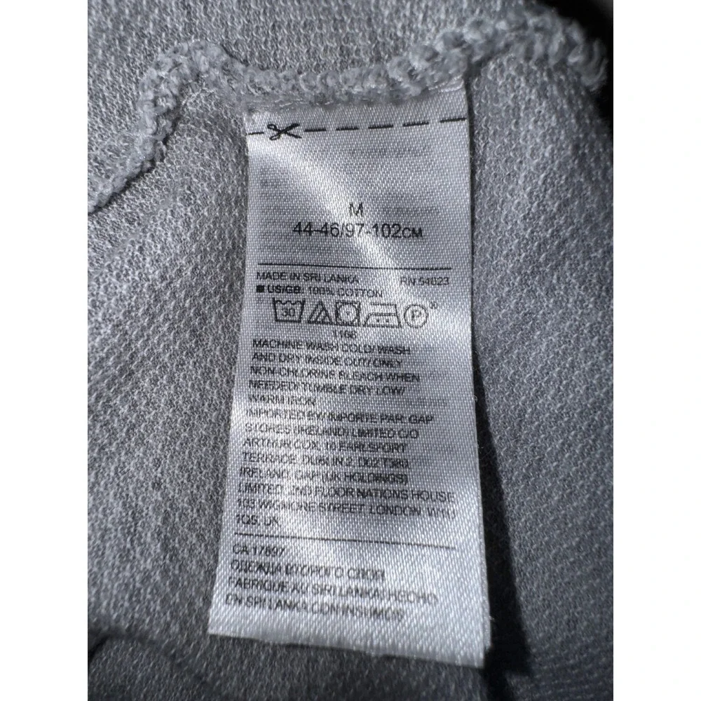Banana Republic Luxury Touch Henley Shirt Mens Medium Gray Short Sleeve Cotton